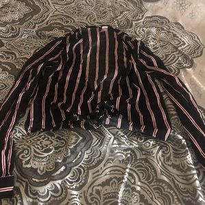 Long sleeve crop top
